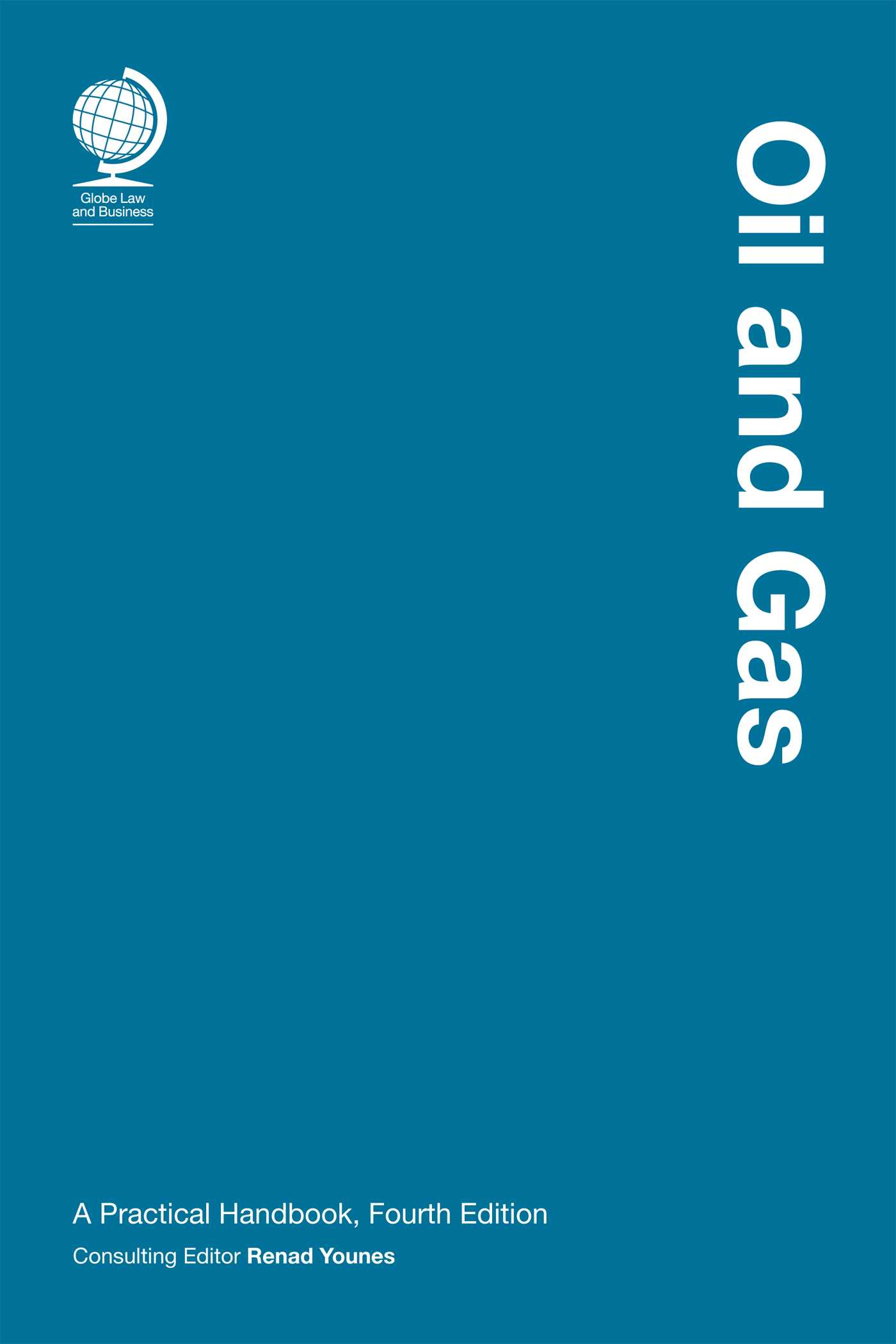 Book cover of 'Oil and Gas: A Practical Handbook, Fourth Edition' with a blue background and white text.